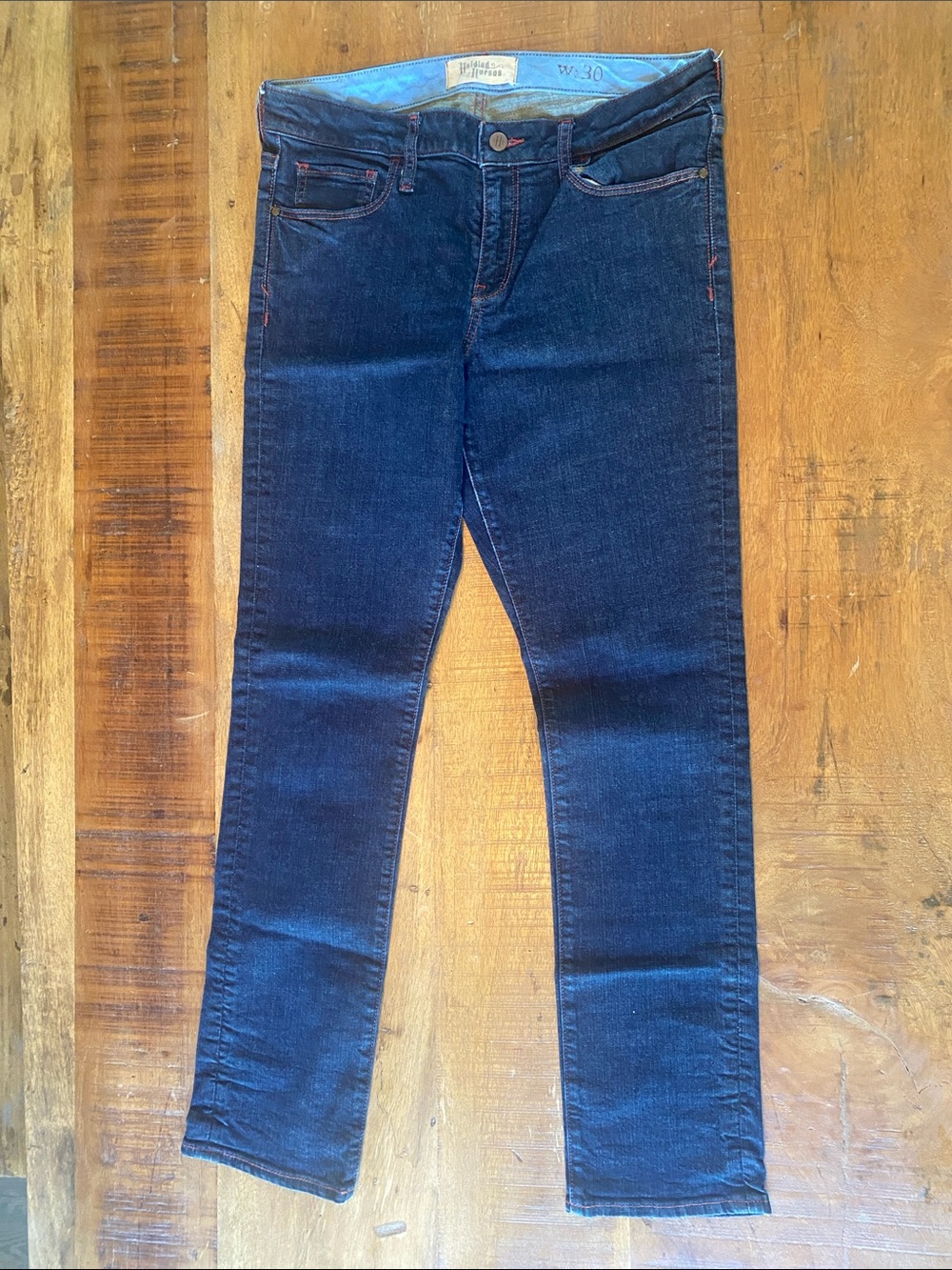 Anthropologie Holding Horses Straight Leg Jeans